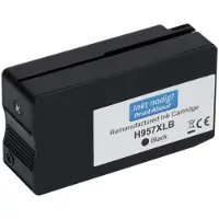 PrintAbout Inktcartridge 957XL (L0R40AE) Zwart Hoge capaciteit geschikt voor HP