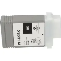 PrintAbout Huismerk Canon PFI-120BK Inktcartridge Zwart