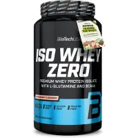 BiotechUSA isolaat eiwitpoeder - ISO WHEY zero (908 g) - smaak: Aardbei