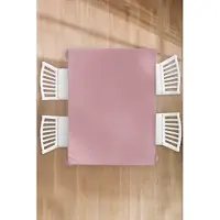 KitchenYeah Tafelkleed - Tafellaken - 130x170 cm - Roze - Kleuren - Interieur - Effen - Kleur - Binnen en Buiten