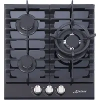 Kaiser KCG 4384 Turbo luxe gaskookplaat 45cm 3 branders incl. WOK brander 3,8 KW