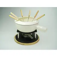 Relance - Fondue set - gietijzer - Ø 22 cm. - Kaasfondue, vleesfondue, bouillon-fondue, Chocolade fondue