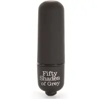 Fifty Shades of Grey Heavenly Massage - Bullet vibrator - Siliconen/ABS - Zwart - 44 gram