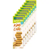 Damhert | Glutenvrij | King Choc Koekjes | 8 stuks | 8 x 140 g