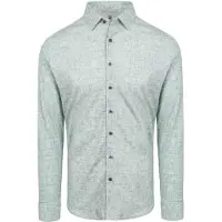 Desoto Slim Fit Jersey overhemd , Effen