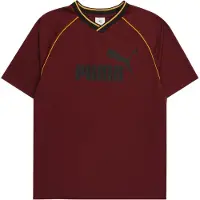 Puma Functioneel shirt 'Ess' oranje / wijnrood / zwart