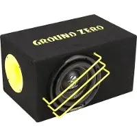 Ground Zero GZRB 20SPL - Autosubwoofer - 8” SPL Geventileerde Subwoofer met Behuizing - 1000 Watt - Showroommodel