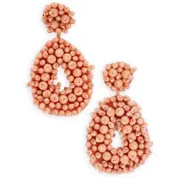 Notre-V Dames Sieraden Earring Beats - Oranje - Maat ONESIZE