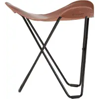 Cuero Design Flying Goose Pampa Stool /Black - Voetenbanken Leer Montana - 1400211