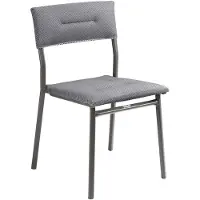 Lafuma Oron dining tuinstoel stapelbaar staal/BeComfort 2 stuks