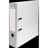 Exacompta Maxi Breed Ordner A4 75 mm Wit 2 Ringen 918402B Kunststof Glad Staand