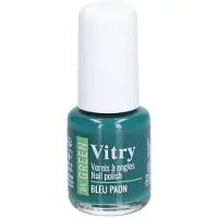 Vitry Nagellak Be Green Pauwblauw 6 ml Nagellak nieuw