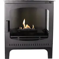 Xaralyn Stoove Bio-ethanol Kachel - Potkachel - 3-zijdige Haard - 2 Kw Verwarming