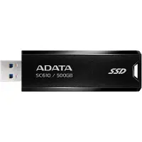 ADATA SC610 2 TB USB Type-A 3.2 Gen 2 (3.1 Gen 2) Zwart