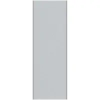 vidaXL Deurmat Grijs en Zwart 120 x 350 cm 100% Polyamide