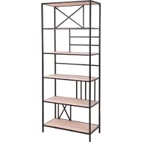 4livingz Wandrek napoli recht stevig industrieel wandrek 173x74x70 cm