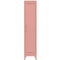 Bisley Fern Garderobekast Metaal 3 Planken 380 x 510 x 1.800 mm Pastelroze