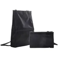 Allocacoc DesignNest FoldBag - Laptoptas - Zwart