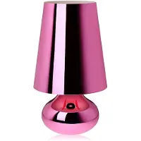 Kartell Tafellampe , Cindy, Roze / Rosé, Woonkamer, Kunststof, Designer