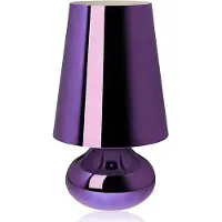 Kartell Nachtkastlamp - nachtlampje Cindy, paars / roze / rose, Woon-/ Eetkamer, Kunststof, Design, Tafellamp