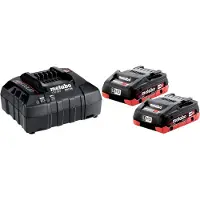 Metabo Accu Set 2xLiHD 4Ah + ASC55 (685163000)