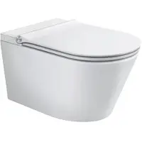 Schutte Douche-wc cesari elektronisch wandmontage zonder spoelrand met slim wc-zitting