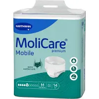 Molicare Premium Mobile 5 druppels small - Karton van 56 incontinentieslips