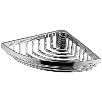 Keuco Badkamer accessoires - Badkamer hoekplanchet, chroom 24944010000