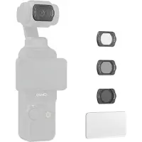 SmallRig 4775 Black / White Mist Filter & CPL Filter Set for DJI Osmo Pocket 3