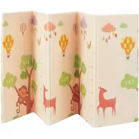 Juskys Kinder Speelmat / Speelkleed Jakob - 180 x 200 cm - Beige