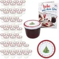 MamboCat Set van 50 bekers 230 ml To 82 Christmas dream deksel incl. receptenboekje