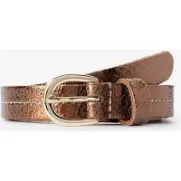 Sissy-Boy Koperen riem met goudkleurige gesp | Maat: 95