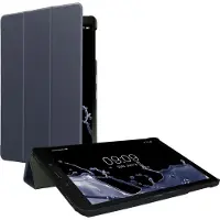 Kwmobile Hoesje geschikt voor Samsung Galaxy Tab A 10.1 (S-Pen) (2016) - Kunstlederen tablet cover met standaard - In donkerblauw