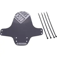 RockShox MTB Fenders Zwart Glanzend Zilver