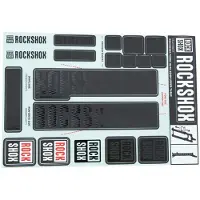 RockShox Decal set stealth
