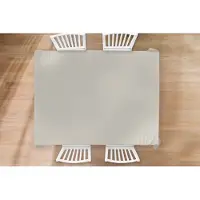 KitchenYeah Tafelkleed - Tafellaken - 240x180 cm - Grijs - Licht - Herfst - Binnen en Buiten