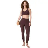 Sweaty Betty Sport BH Women Ultimate Yoga Voop Sable Brown-L