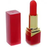 Bossoftoys Lippenstift vibrator - Rood- USB Oplaadbaar - Travel size