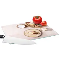 KitchenYeah Glazen Snijplank - 28x20 - Gebak - Kruiden - Fruit - Apfelstrudel - Snijplanken Glas