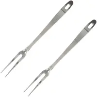 Fackelmann Set van 2 Vleesvorken en voor barbecue 2 prikkers 30,5 cm Oxford