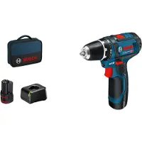 Bosch Professional GSR 12V-15 060186810F Accu-schroefboormachine 12 V Li-ion Incl. 2 accus