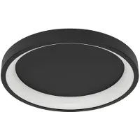 Eglo Plafondlamp Smart Loretello | 19.6W RGB 2430Lm | IP20 Dimbaar Zigbee | Zwart