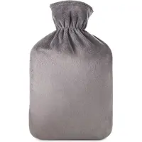 Blumtal Kruik - Warmwaterkuik met Fleece Cover - Grijs