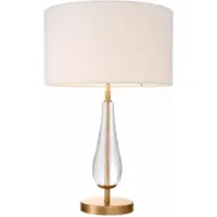 Eichholtz Tafellamp Stilla Antique Brass Finish Incl Shade