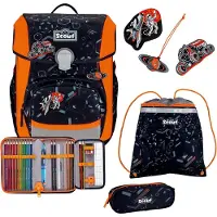 Scout Neo Schooltas set 4-delig oranje