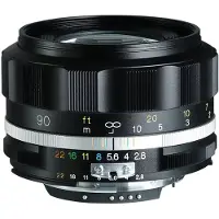 Voigtländer APO Skopar 90mm f/2.8 SL IIS Nikon F-mount objectief Zwart
