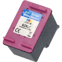 PrintAbout Huismerk HP 62 (C2P06AE) Inktcartridge 3-kleuren