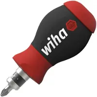 Wiha Schroevendraaier | met bitmagazijn | Stubby 43613