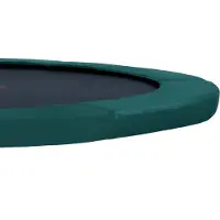 Avyna Trampoline Rand Ø430 cm – Groen – Rond – Voor Opbouwtrampoline – Origineel Randkussen