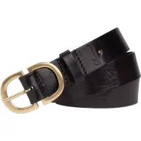 Legend leren riem zwart female | Maat: 80